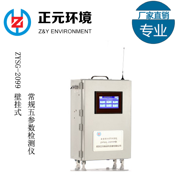 ZYSZ-900A壁挂式常規五參數檢測儀